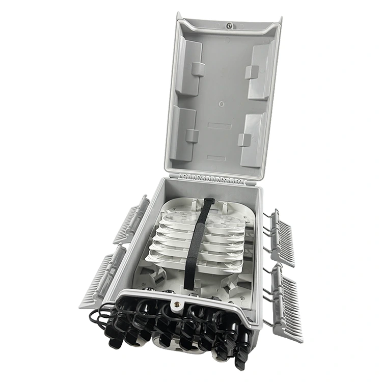 Caja de siesta de distribución de fibra óptica impermeable 16FO