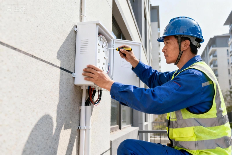 Cajas de distribución de fibra en redes modernas