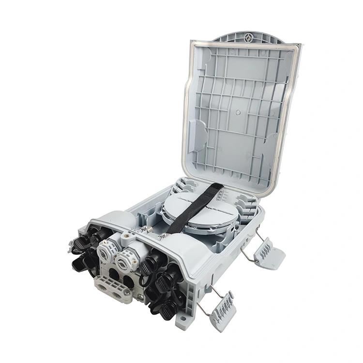 Caja de distribución de fibra óptica impermeable de 8 núcleos