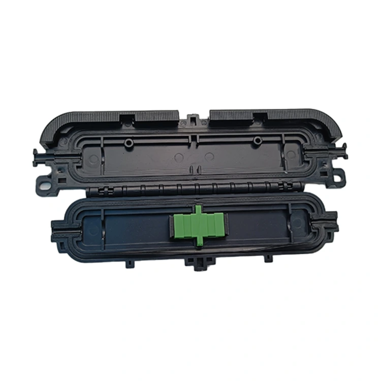 Caja de protección de cable de bajada de fibra óptica FTTH de 1 núcleo